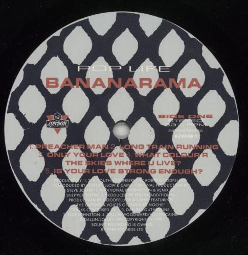 Bananarama Pop Life vinyl LP album (LP record) UK BANLPPO599153
