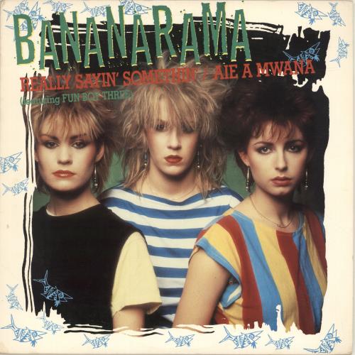 Bananarama Really Sayin' Somethin' 12" vinyl single (12 inch record / Maxi-single) US BAN12RE100829