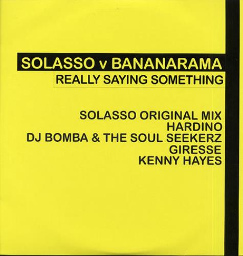 Bananarama Really Saying Something 12" vinyl single (12 inch record / Maxi-single) UK BAN12RE331178