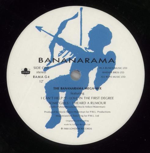 Bananarama Wow! vinyl LP album (LP record) UK BANLPWO39798