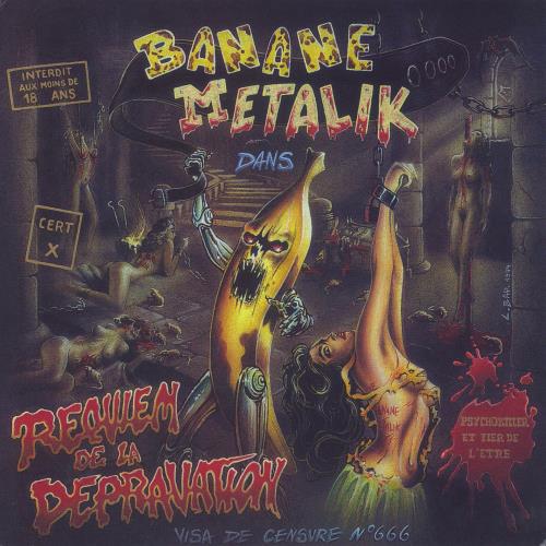 Banane Metalik Requiem De La Depravation - Silver Vinyl vinyl LP album (LP record) US 548LPRE816900