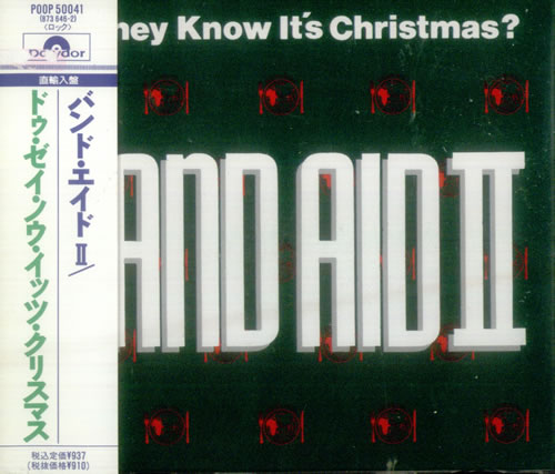 Band Aid Do They Know It's Christmas CD single (CD5 / 5") Japanese AIDC5DO189880