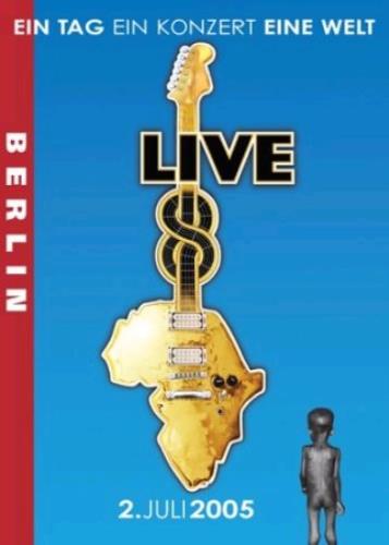 Band Aid Live 8 Berlin DVD UK AIDDDLI340266
