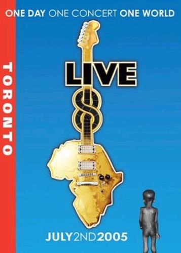 Band Aid Live 8 Toronto DVD UK AIDDDLI340273