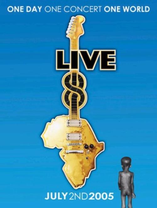 Band Aid Live 8 DVD UK AIDDDLI340263