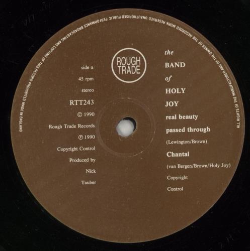 Band Of Joy Real Beauty Passed Through 12" vinyl single (12 inch record / Maxi-single) UK BPQ12RE869953