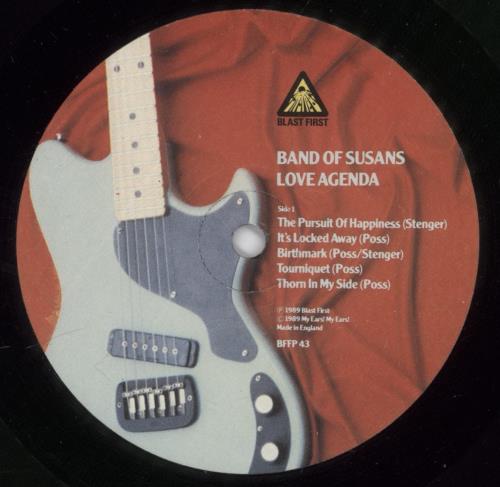 Band Of Susans Love Agenda vinyl LP album (LP record) UK BJ0LPLO551688
