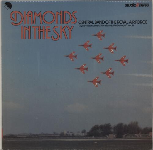 Band Of The Royal Air Force Diamonds In The Sky vinyl LP album (LP record) UK XQFLPDI656372