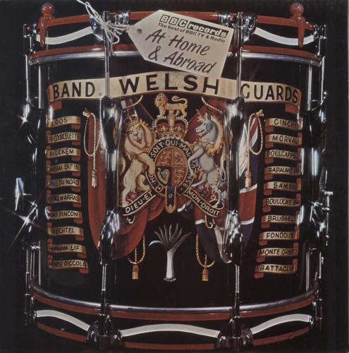 Band Of The Welsh Guards At Home And Abroad vinyl LP album (LP record) UK EK9LPAT731914