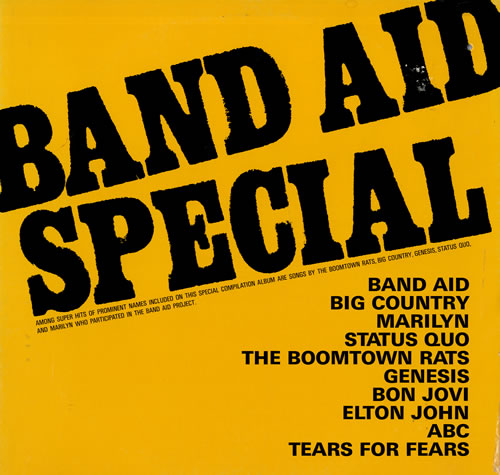 Band Aid Band Aid Special Japanese vinyl LP album (LP record) (561217)
