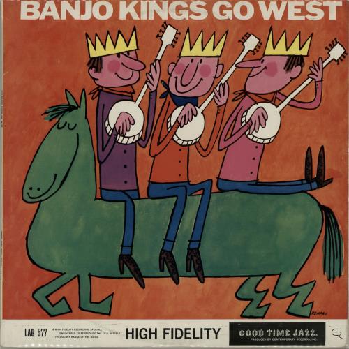 Banjo Kings Go West vinyl LP album (LP record) UK BK6LPGO643494