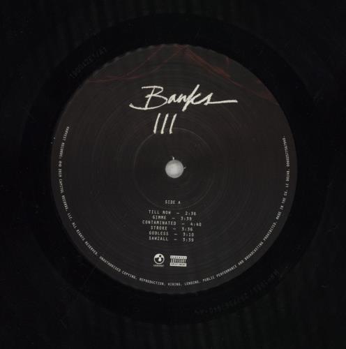 Banks III vinyl LP album (LP record) Dutch IA8LPII855677
