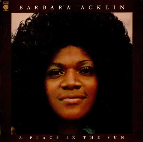 Barbara Acklin A Place In The Sun vinyl LP album (LP record) UK ACKLPAP458466