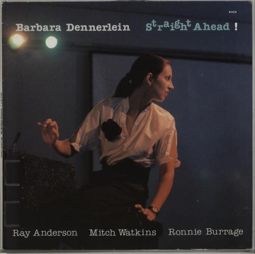 Barbara Dennerlein Straight Ahead vinyl LP album (LP record) German B2-LPST673077