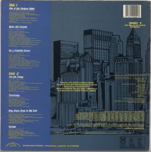 Barbara Pennington Out Of The Darkest Night vinyl LP album (LP record) UK BXPLPOU722993