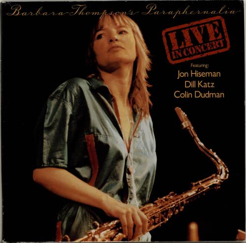 Barbara Thompson Live In Concert 2-LP vinyl record set (Double LP Album) German BTN2LLI702100