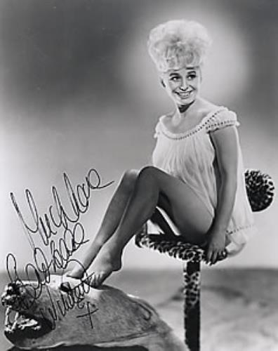Barbara Windsor Autographed Publicity Photograph photograph UK BBWPHAU260005