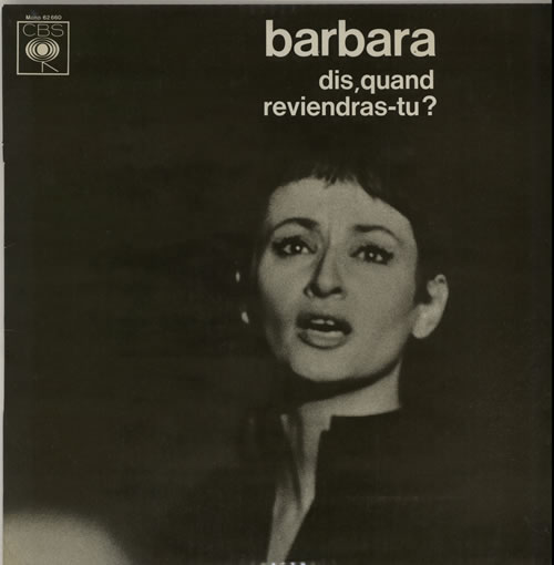 Barbara Dis, Quand Reviendras-Tu ? vinyl LP album (LP record) French B3ALPDI632178
