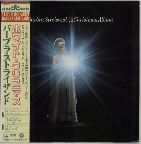 Barbra Streisand A Christmas Album vinyl LP album (LP record) Japanese BARLPAC349272