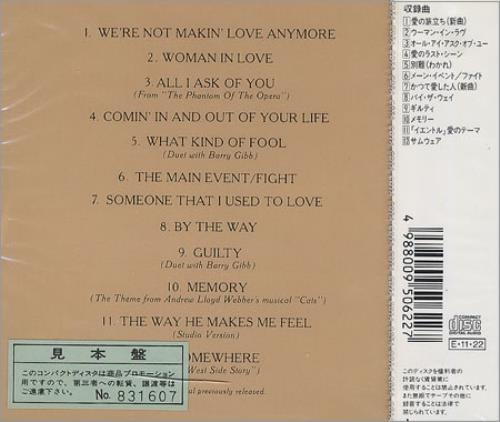 Barbra Streisand A Collection - Greatest Hits & More CD album (CDLP) Japanese BARCDAC163353