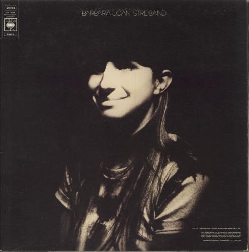 Barbra Streisand Barbra Joan Streisand - 1st vinyl LP album (LP record) UK BARLPBA711504