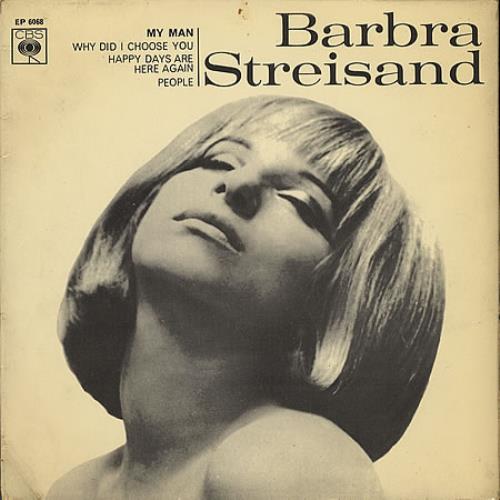 Barbra Streisand Barbra Streisand EP 7" vinyl single (7 inch record / 45) UK BAR07BA366952