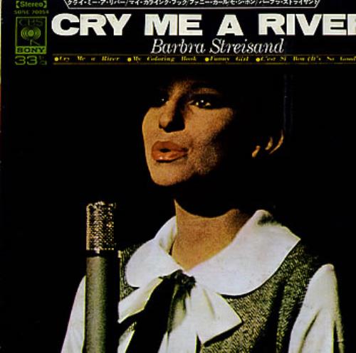 Barbra Streisand Cry Me A River E.P. 7" vinyl single (7 inch record / 45) Japanese BAR07CR296164
