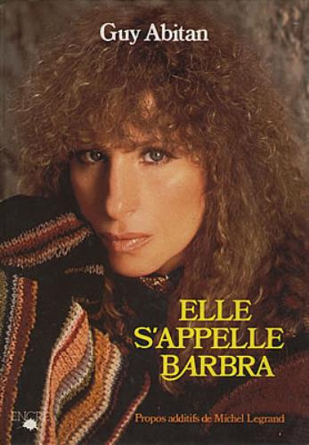 Barbra Streisand Elle S'Appelle Barbra book French BARBKEL383393