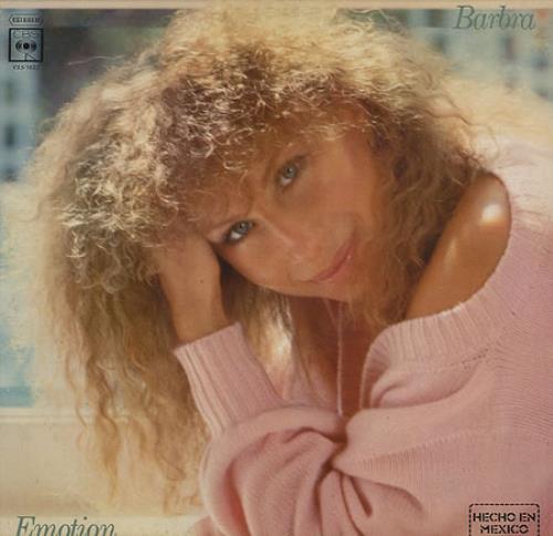 Barbra Streisand Emotion vinyl LP album (LP record) Mexican BARLPEM230843