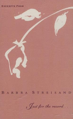 Barbra Streisand Execerpts From Just For The Record cassette album US BARCLEX82357