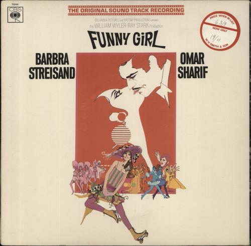 Barbra Streisand Funny Girl - 1st vinyl LP album (LP record) UK BARLPFU331277