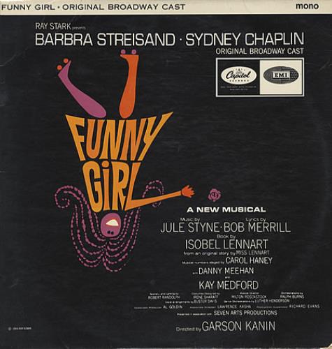 Barbra Streisand Funny Girl vinyl LP album (LP record) UK BARLPFU337069