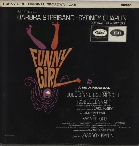 Barbra Streisand Funny Girl vinyl LP album (LP record) UK BARLPFU61206