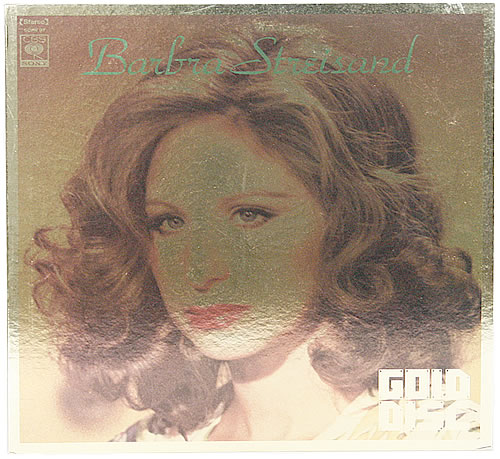Barbra Streisand Gold Disc vinyl LP album (LP record) Japanese BARLPGO155909