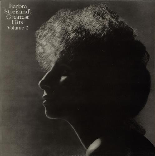 Barbra Streisand Greatest Hits Vol 2 vinyl LP album (LP record) Portuguese BARLPGR751542