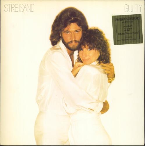 Barbra Streisand Guilty - Stickered Sleeve vinyl LP album (LP record) UK BARLPGU652805