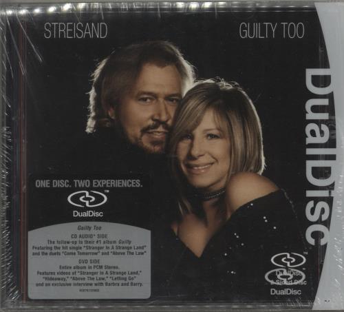 Barbra Streisand Guilty Too Dual Disc UK BARDUGU334724