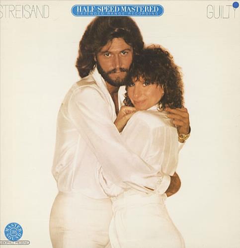 Barbra Streisand Guilty vinyl LP album (LP record) US BARLPGU329557