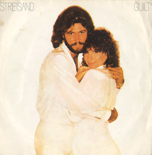 Barbra Streisand Guilty 7" vinyl single (7 inch record / 45) French BAR07GU45207