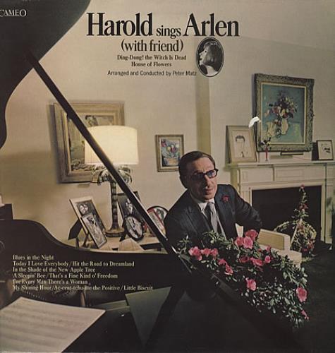 Barbra Streisand Harold Sings Arlen (With Friend) vinyl LP album (LP record) UK BARLPHA337080