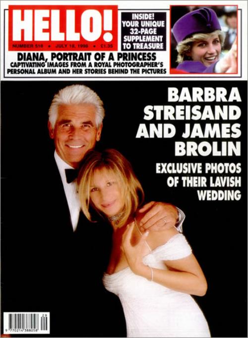 Barbra Streisand Hello! magazine UK BARMAHE435848