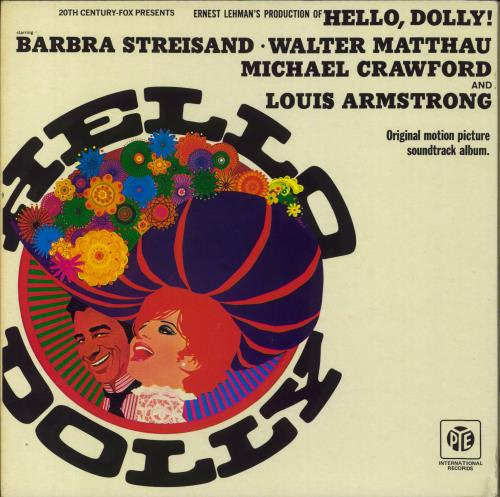 Barbra Streisand Hello Dolly! vinyl LP album (LP record) UK BARLPHE98781