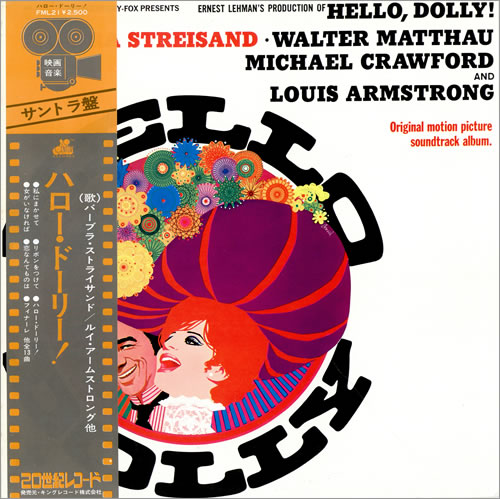 Barbra Streisand Hello Dolly vinyl LP album (LP record) Japanese BARLPHE460424