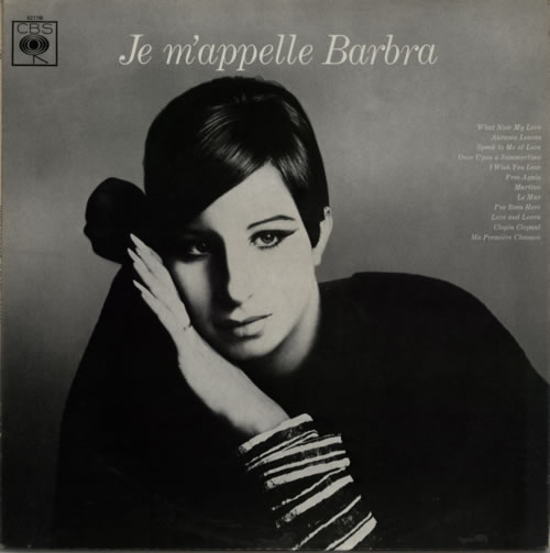 Barbra Streisand Je M'appelle Barbra - 2nd vinyl LP album (LP record) UK BARLPJE612608