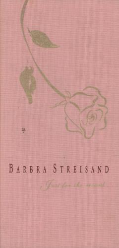 Barbra Streisand Just For The Record box set European BARBXJU748065