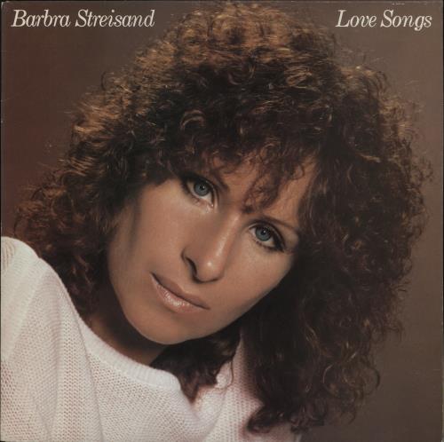Barbra Streisand Love Songs + Inner vinyl LP album (LP record) UK BARLPLO878632