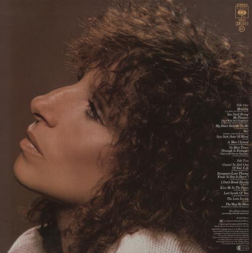 Barbra Streisand Love Songs vinyl LP album (LP record) UK BARLPLO336936