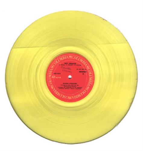 Barbra Streisand No Mas Lagrimas 12" vinyl single (12 inch record / Maxi-single) Colombian BAR12NO298693