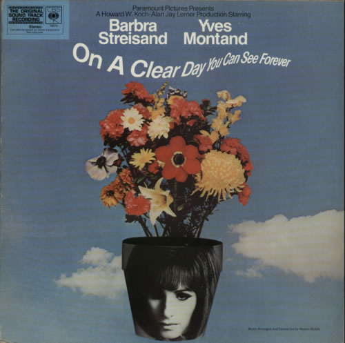Barbra Streisand On A Clear Day You Can See Forever vinyl LP album (LP record) UK BARLPON612542