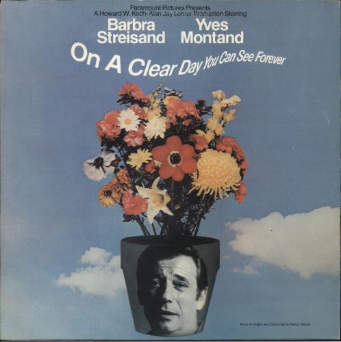 Barbra Streisand On A Clear Day You Can See Forever vinyl LP album (LP record) UK BARLPON612542